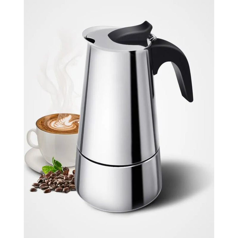 Cafetera Portátil Espresso Para 9 Tazas Automática Italiana