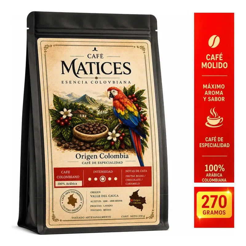 Cafe Matices (tostado Medio) 270gr Especialidad