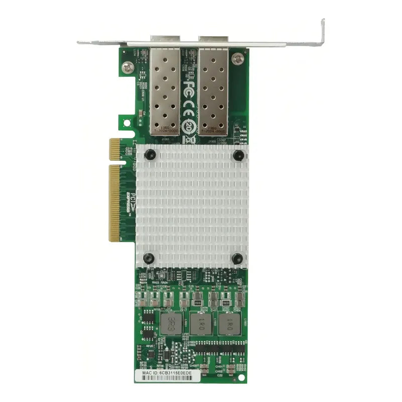 Tarjeta De Red Ethernet Pcie Para Servidores De Lr-link Con 2 Puertos Sfp+ Y 10g