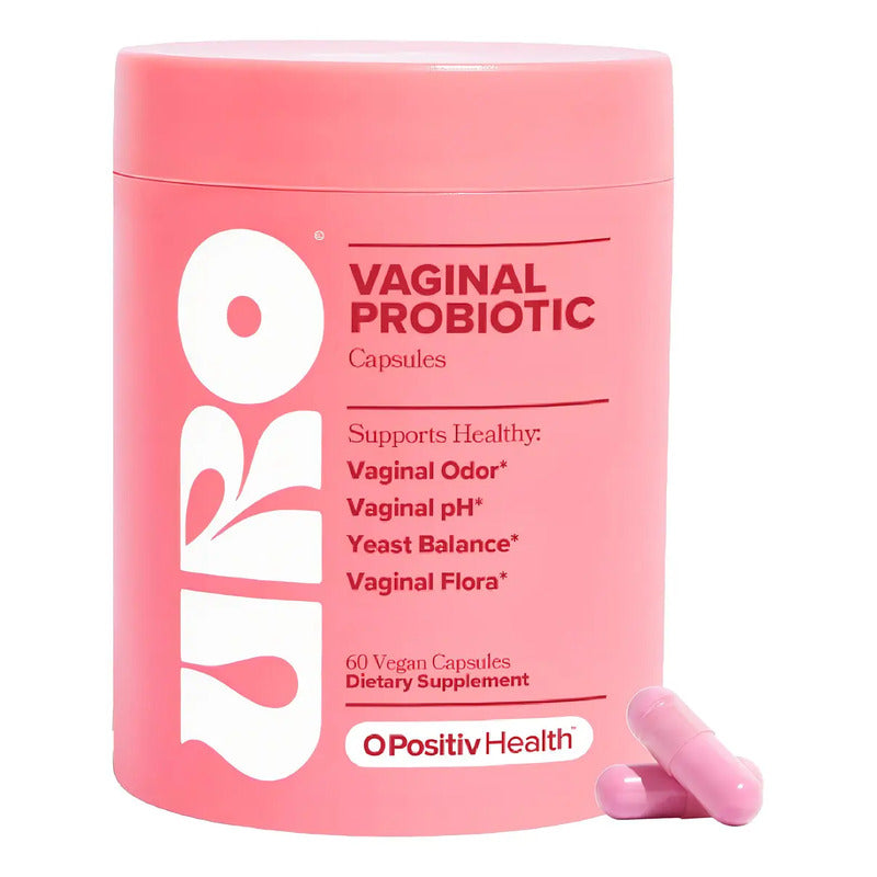 Uro Vaginal Probiotics Salud Vaginal, Equilibrio Del Ph 60cap Sin Sabor