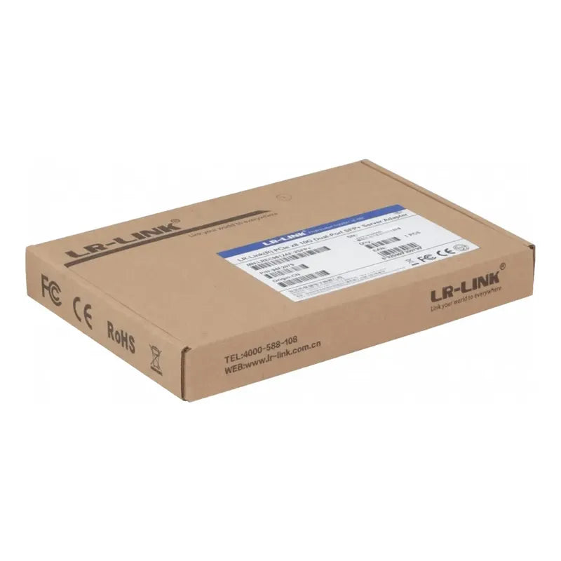 Tarjeta De Red Ethernet Pcie Para Servidores De Lr-link Con 2 Puertos Sfp+ Y 10g