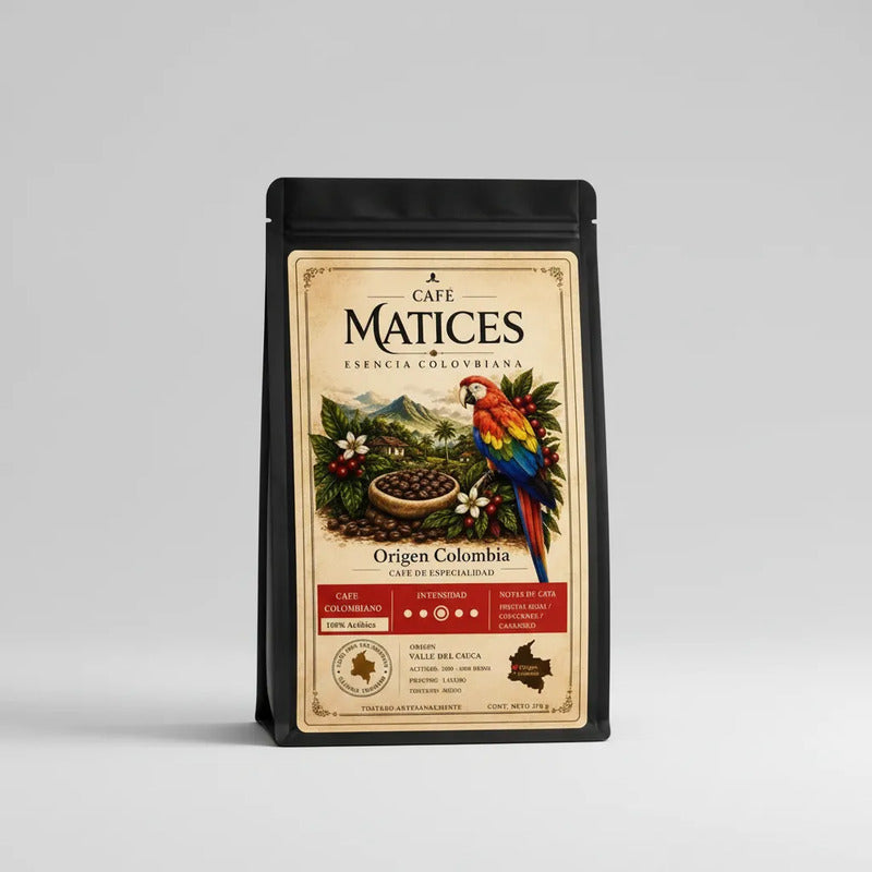 Café Premium Matices Molido Arábica 270g Tostado Med - Osc